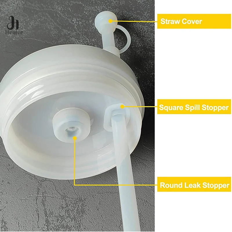 Tappo antigoccia in Silicone Set di 3/6 compatibile per Stanley Cup 40oz/ 30oz Tumbler Water Cup accessori Anti perdite