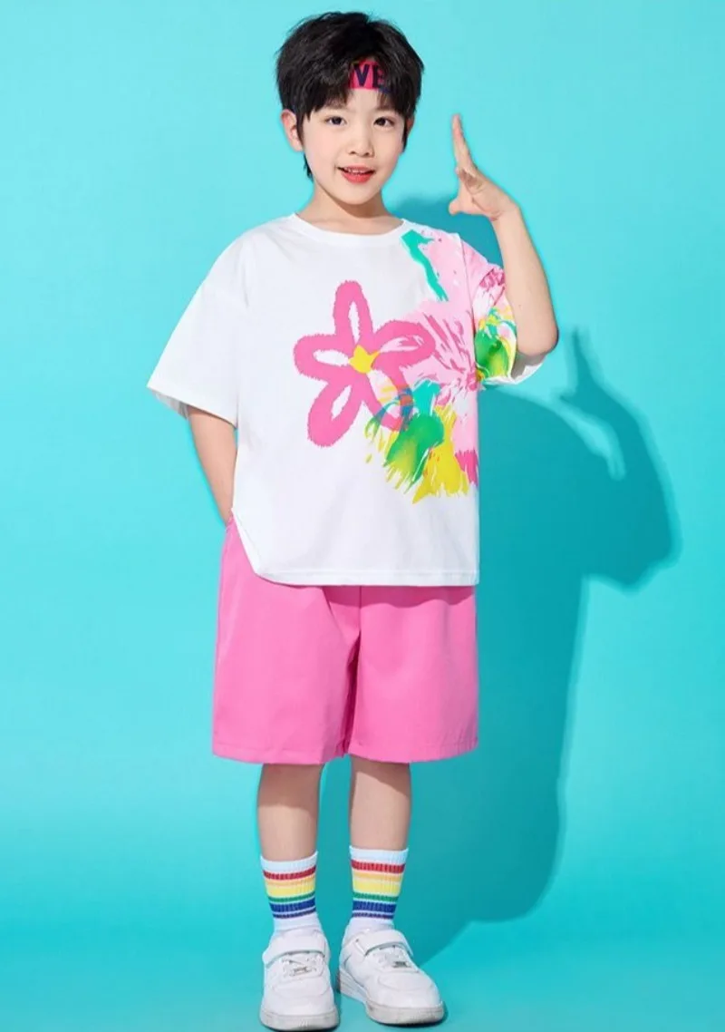 Performance Costumes for Elementary School Sports Day Class Uniforms Children Summer Clothes Clothing Set Men's Children's Sets