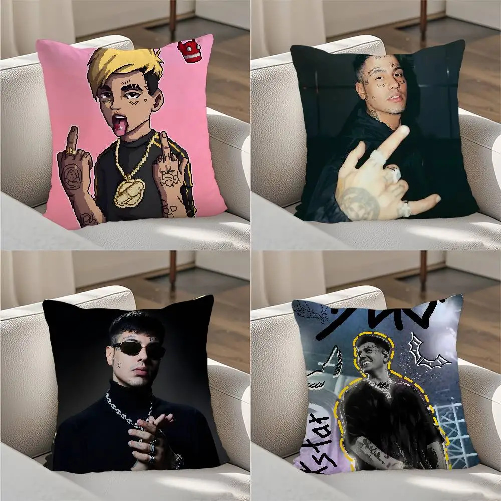 

D-Duki Rapper Music Pillow Case Luxury Double-sided For Car Pillows 45x45 Cushions Cover Home And Decoration Sofa Pillowcase 50x