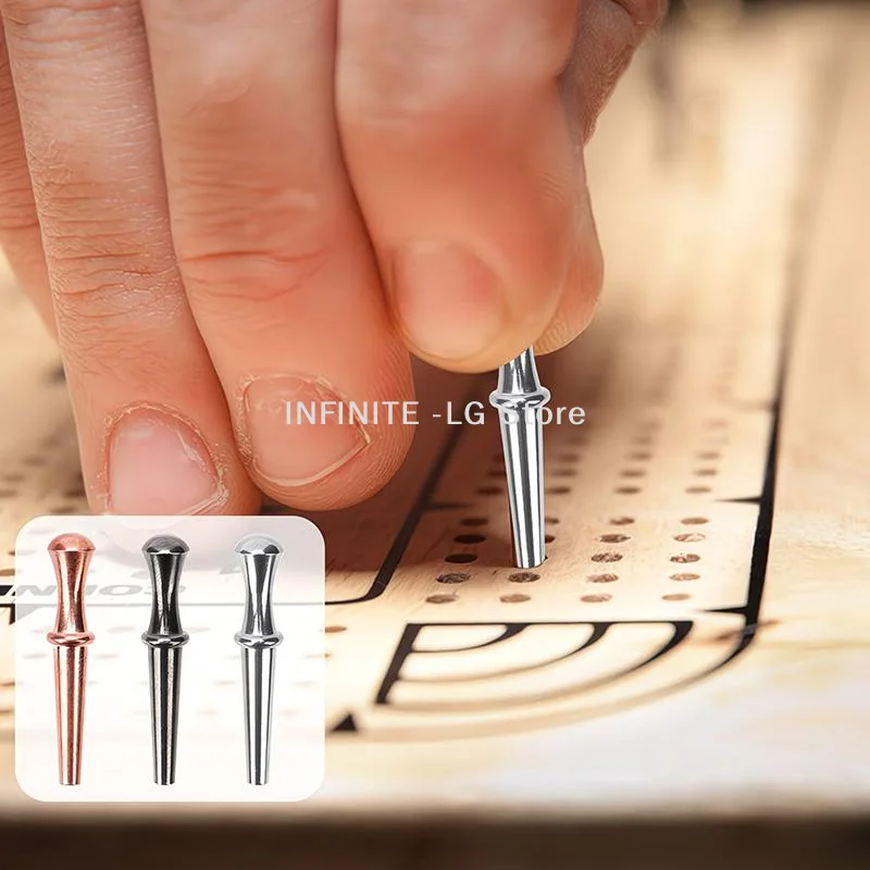 6pcs Metal Cribbage Pegs Muti- - Board Game Store 评论和价格