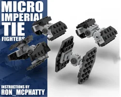 Interstellar small particle building block MOC planet Mini Empire TIE fighter Mini DIY assembly children's toy model Boy Gift