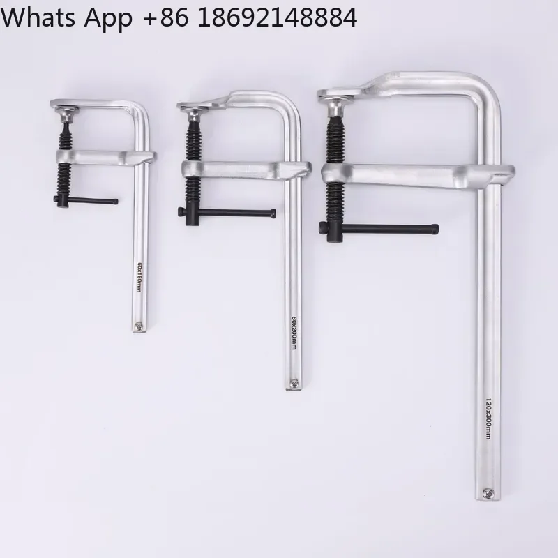 Industrial Grade Woodworking Clamp G-Shaped Steel Clamp Multifunctional Removable Heavy Forged F Clamp for Woodworking