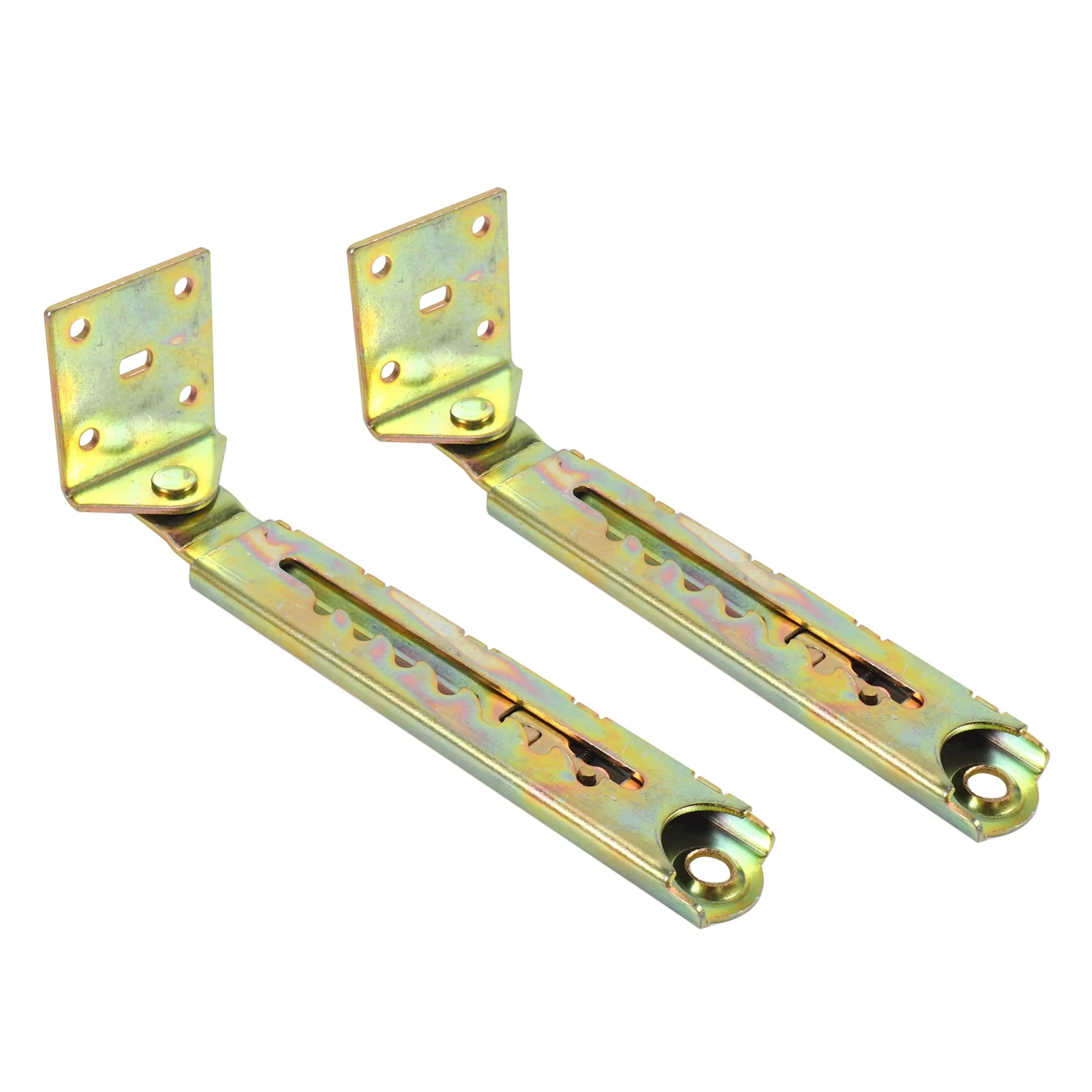 1 Pair Angle Lifting Rod Desk 7 Gear Adjusting Hinge Angle Hinge with Bracket