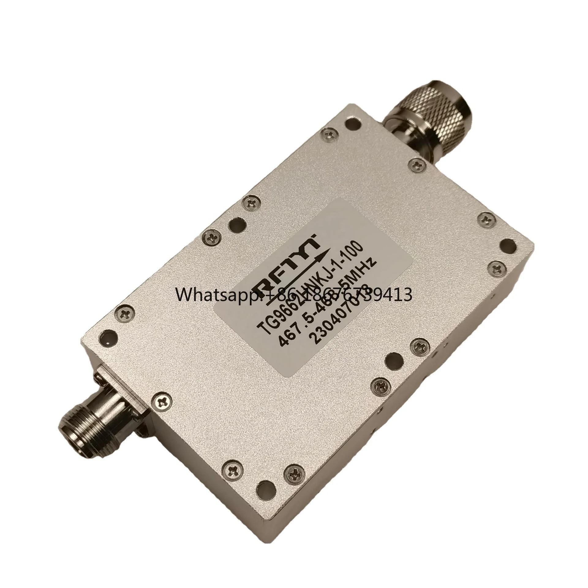 High Power up to 2000W Microwave Isolator Customized Coaxial Isolator Isolator Circulator