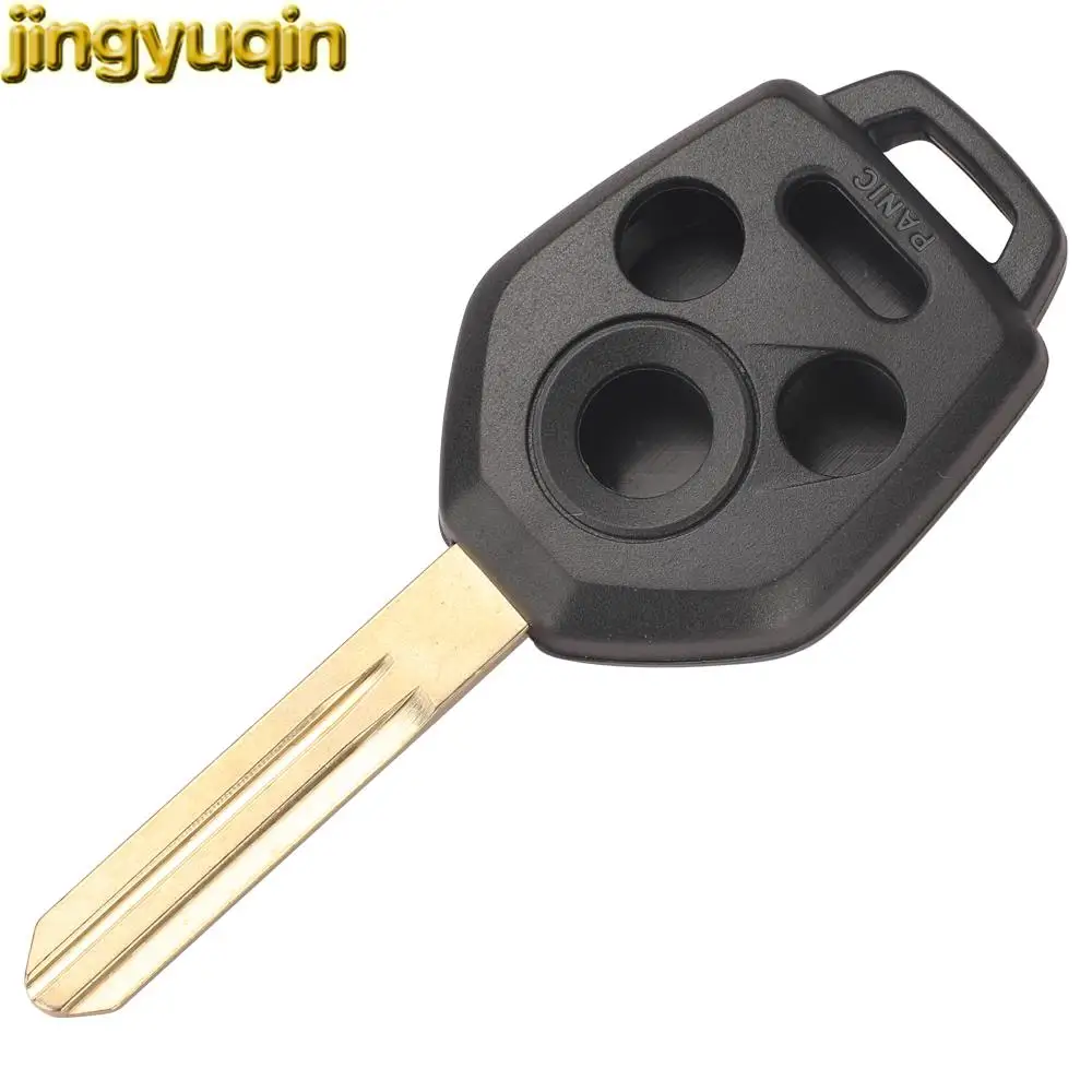 Jingyuqin Remote Car Key Fob Shell For Subaru Forester Outback Legacy 2008 2009 2010 2011 2012 2013 2014 3/4 Buttons