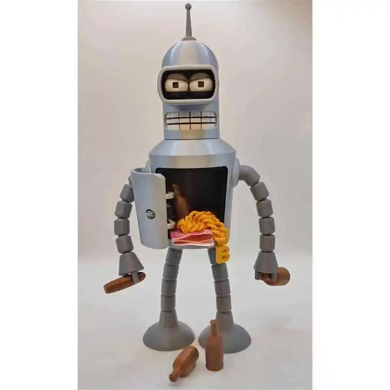 

In Stock Cartoon Futurama Fry & Bender Action Figure Model Toy Gift Collection Model Toys Action Figure Toy Anime Series