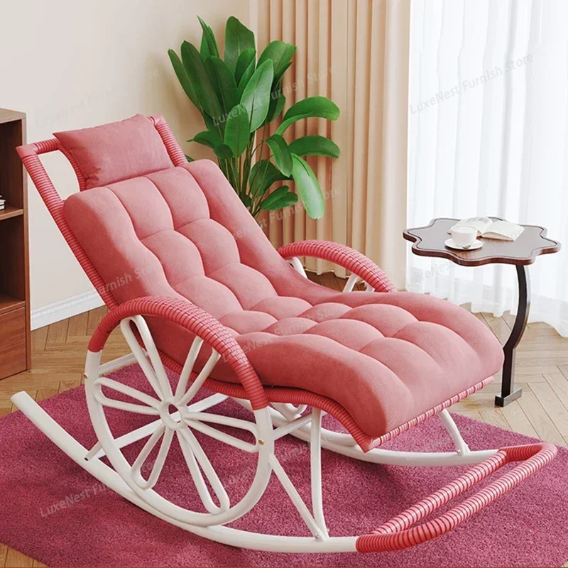 Sillón Reclinable con Reposabrazos y Respaldo, Estilo Nórdico, Antideslizante, Sillones para Sala de Estar, Muebles para el Hogar