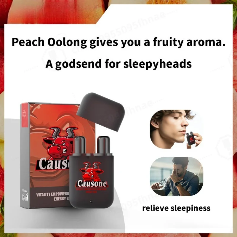 Refreshing Energy Nasal Inhaler Stick, Anti‑Fatigue for Driving Late Night Work Drowsiness Relief