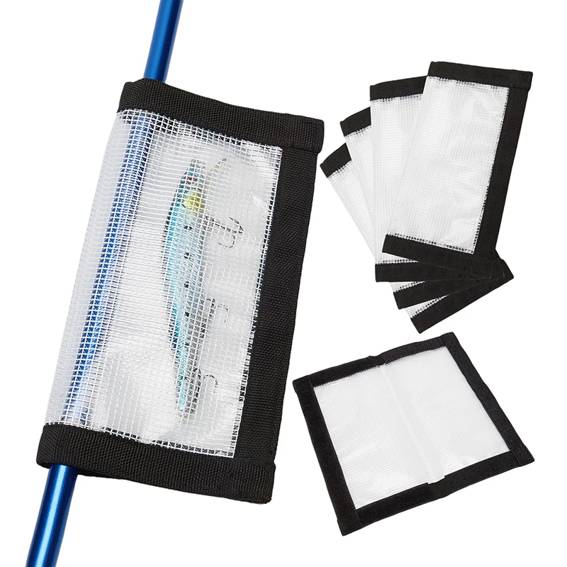 1 szt. Przezroczyste owijki ochronne na haczyki wędkarskie z PVC, trwałe etui na haczyki, przenośne akcesoria do przynęt wędkarskich