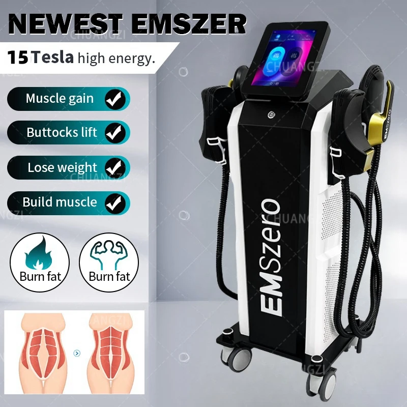 EMSzero 15RF 6500W máquina de adelgazamiento corporal Nova quema de grasa escultura muscular electromagnética