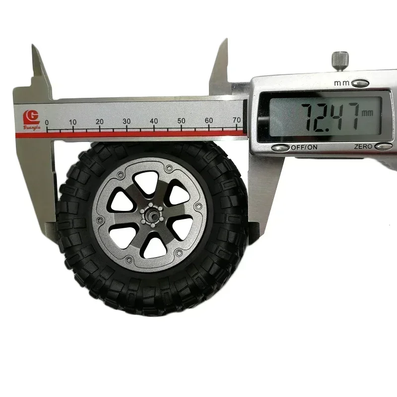 4szt. 73mm Koło opony do WPL C14 C24 B24 B36 MN D90 MN-90 MN99S FY003 FY004 RC Car Upgrade Parts Akcesoria