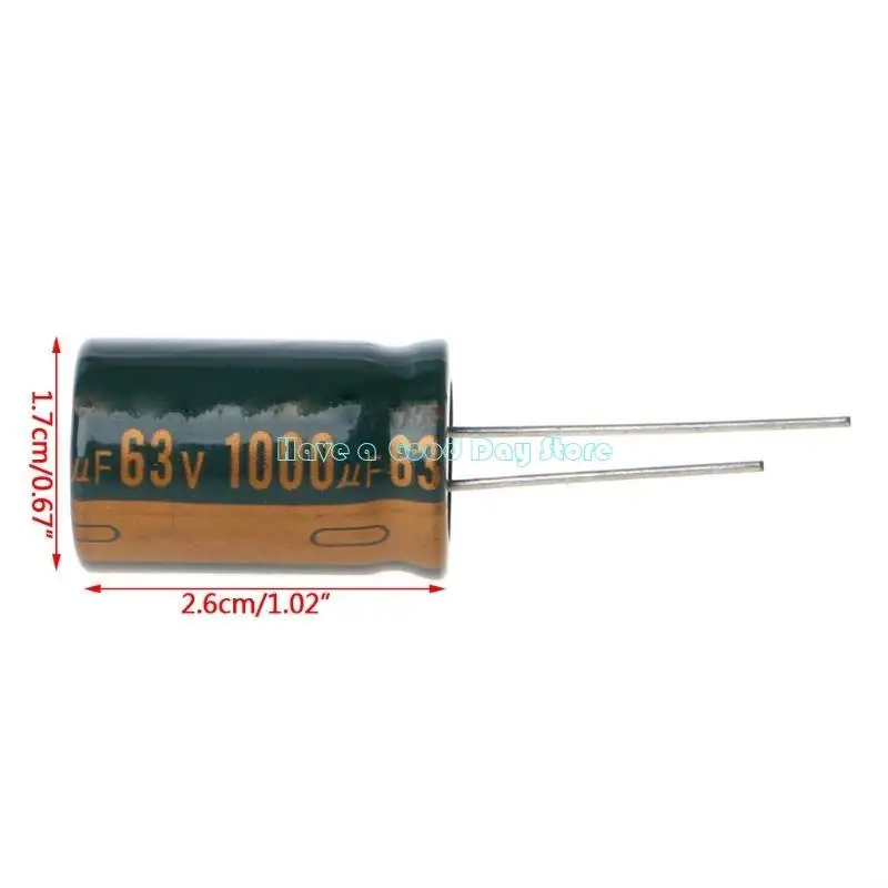 462d-63v-1000uf-емкости-Электролитический-радиальный-конденсатор-Высокочастотный-низкий