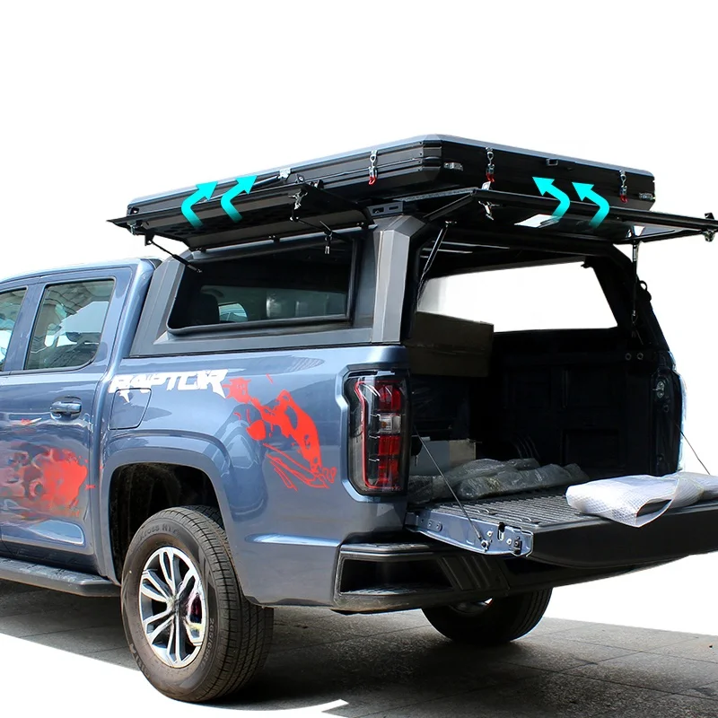 Hot Selling Aluminium Hardtop Canopy Camper Pickup Truck Topper Fit For Hilux Ranger Navara L200 Triton D-Max Colorado Wingle Am