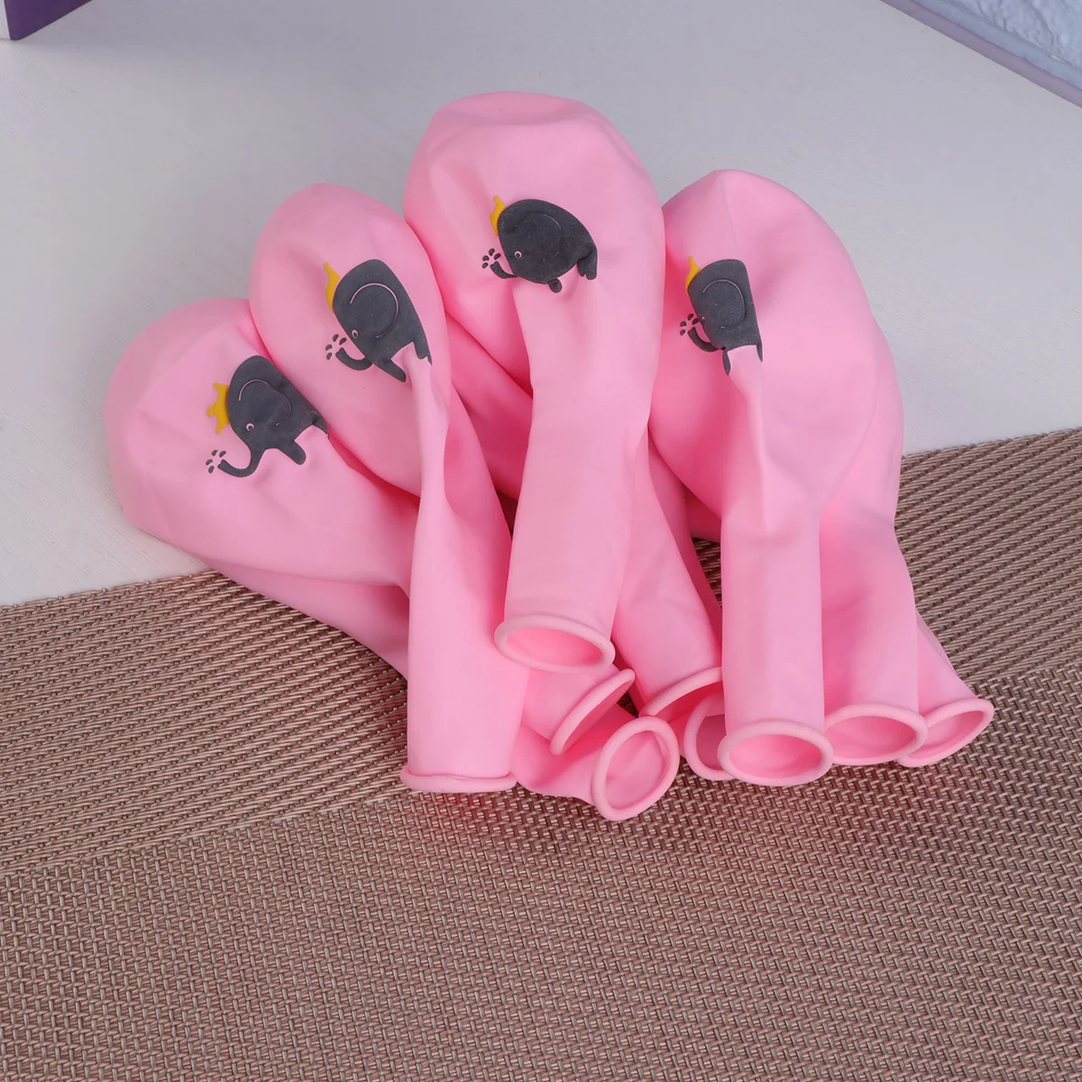 

10Pcs Colorful Elephant Balloons Set Cartoon Latex Balloons Party Supplies Perfect Decoration for Baby Birthday Party