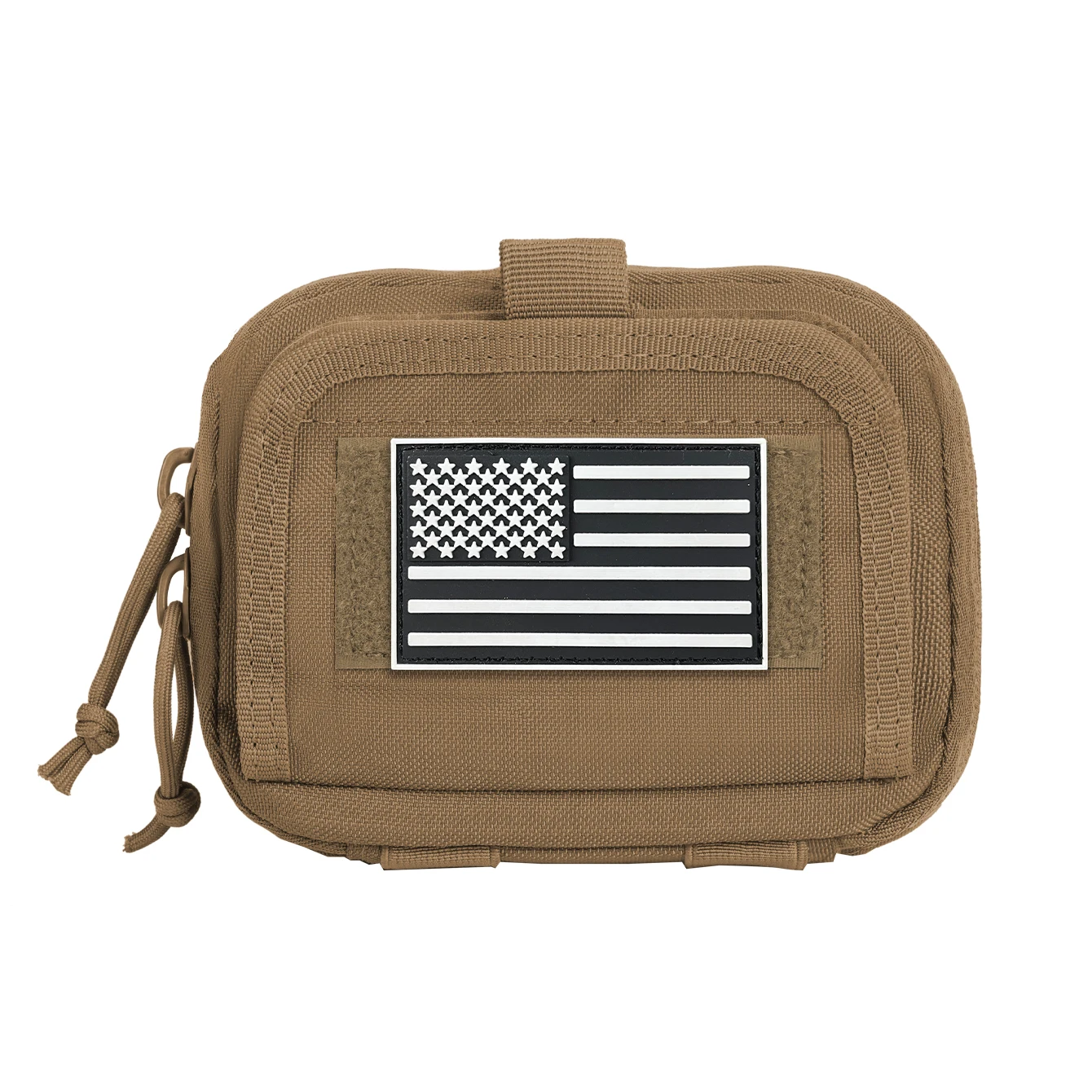 Waist hanging portable small storage bag flip transparent visible card bag key bag carry on miscellaneous bag accessory bag