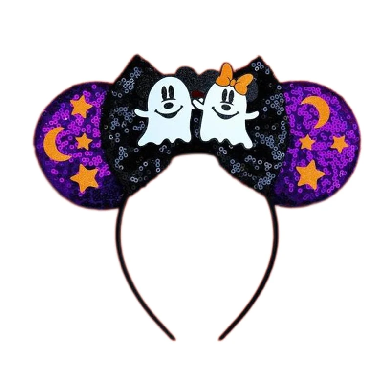 Fashion Mickey Mouse Ears Headbands for Baby Girls Headband Kids Accessories Women Hair Headwear for Festival Carnival Party