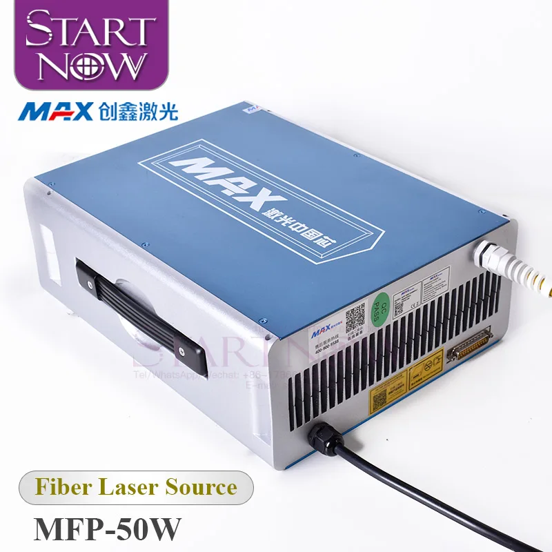 

MAX 50W Laser Power Q-switched Pulse MFP-50 GQM 1064nm Laser Generator Fiber Laser Source