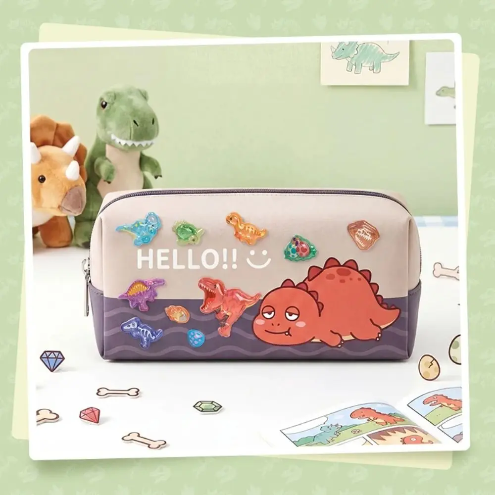 Dinosaurier-Welt 3D-Kristallaufkleber 3D-Design Schreibwaren-Aufkleber DIY Journal-Sticker Bunte Relief-Dekorationsaufkleber