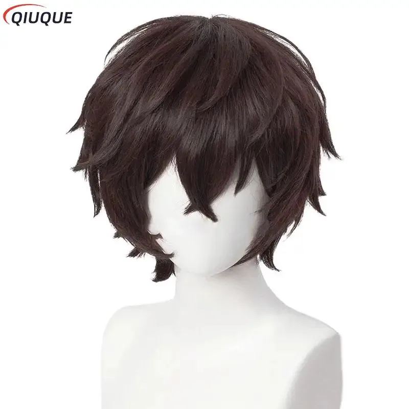 ☆☆A 2025 Bungo Stray Dogs Osamu Dazai Cosplay Costume Wig Women Men Outfits Anime Suit Comic Con Clothes New s5g7epp❤