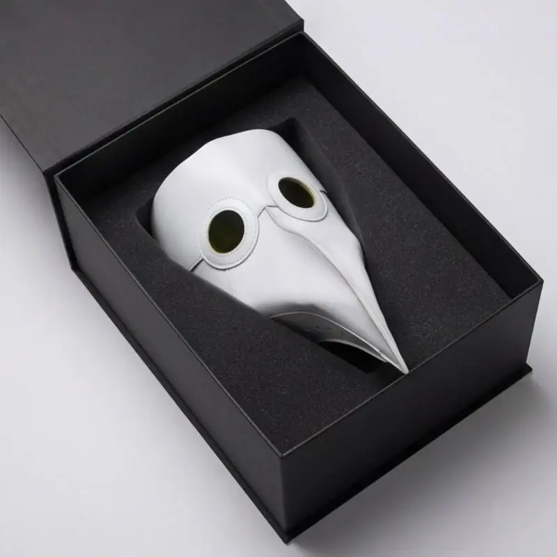 39BD Long Beak Role Play Mask for Halloween Party Cosplay and Photo Prop Use