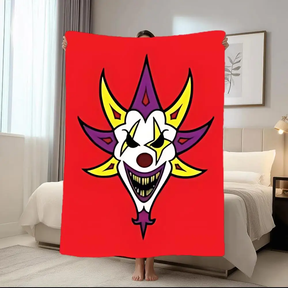 

Metal I-Insane Clown PosseS Throw Short Plush Throw Blanket Soft Skin-Friendly Multi-Scene Home Office
