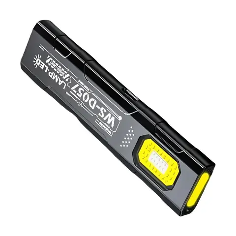 Powerful 550LM EDC Flashlight USB C Rechargeable Portable Torch with COB Red and Blue Lights Outdoor Portable Pen Clip Lantern