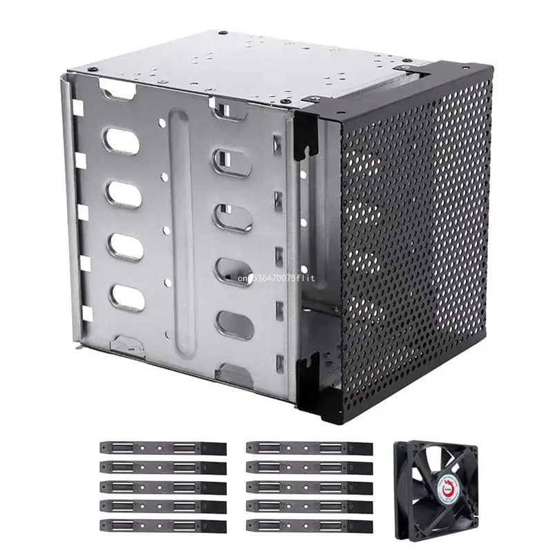 

Hard Cage Stainless Steel Cage Hard Tray Rack with Fan Adapter Rack DropShipping