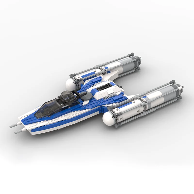 

НОВЫЙ 592CS Звездный план фильм MOC Капитан Рекс Y-wing модель космического истребителя DIY творческие идеи детские игрушки в сборе головоломка подарок на день рождения