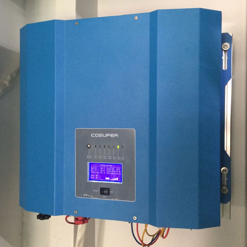 24v 230v hybrid solar inverter 3000w with 80A PWM controller