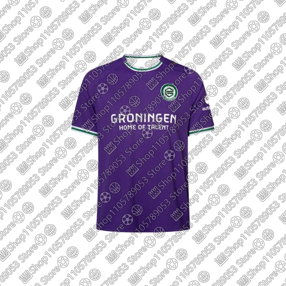 26-27 Heren Kinderen Jongens N-Nederland Top Volwassen Jersey Voetbalwedstrijd Sport G-Groningen Thuis Mannen Training Ademend Voetbalshirt