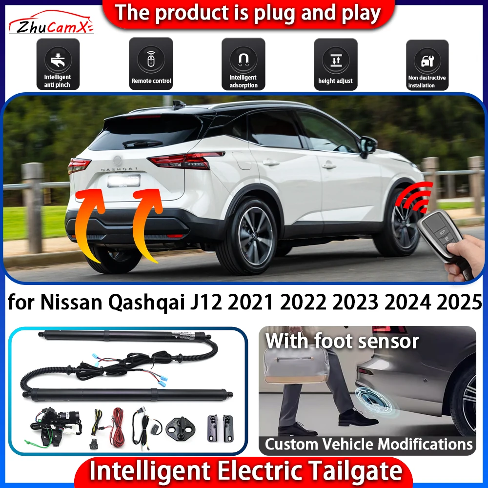 

Smart Powered Tailgate System for Nissan Qashqai J12 2021 2022 2023 2024 2025 Automatic Intelligent Trunk Lift Control Kit