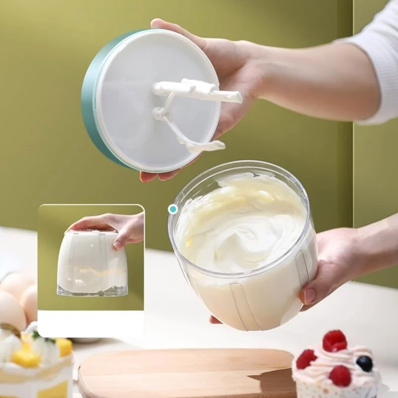 Electric Whisk Cake Baking Mixer USB Charging Electric Whisk Household Small Baking Tool for Kitchen