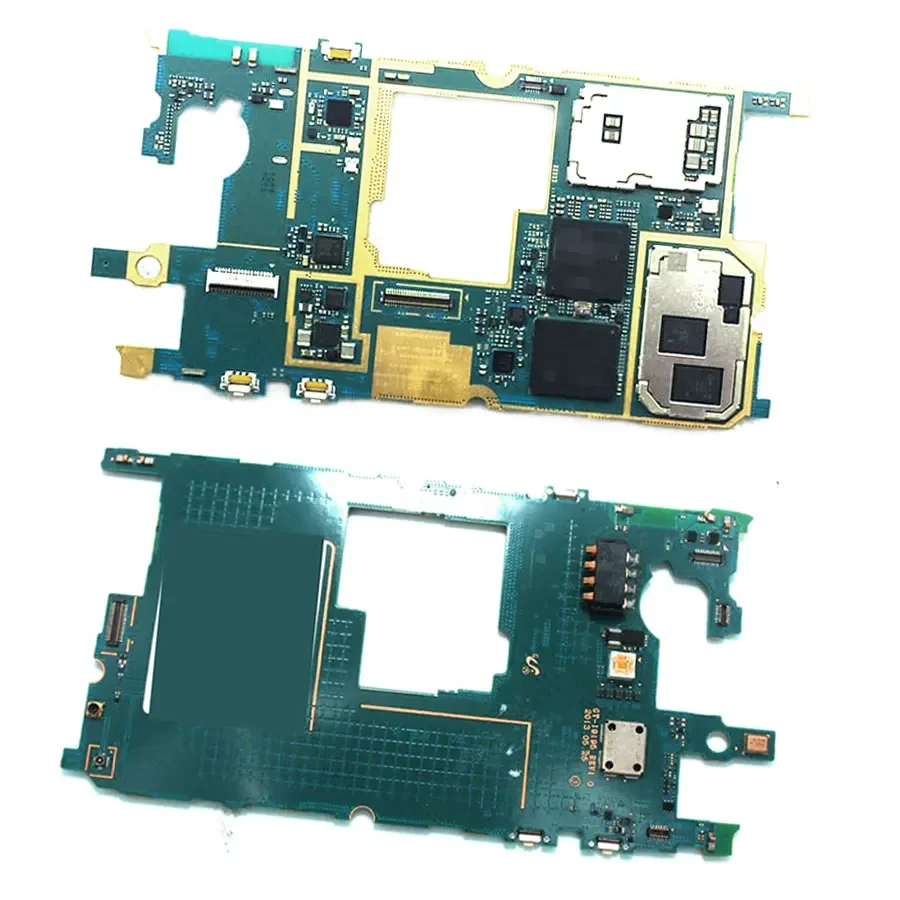 Ymitn Tested Unlocked With Chips Mainboard PCB For Samsung Galaxy S4 mini i9195 4G LTE Motherboard Flex Cable Logic Boards