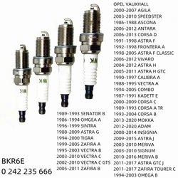 ZFR5FGP BKR6E Car Engine Ignition Spark Plug For OPEL VAUXHALL CORSA B MOKKA ADAM INSIGNIA ASTRA GTC J MERIVA  SIGNUM OMEGA B