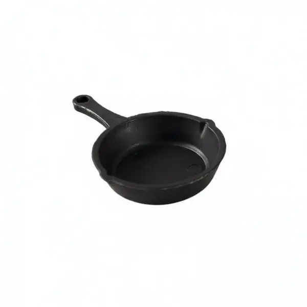 Mini Pan Simulation Cooking Pan Plastic Dollhouse Kitchenware Tiny Skillet for Photography Props and Play