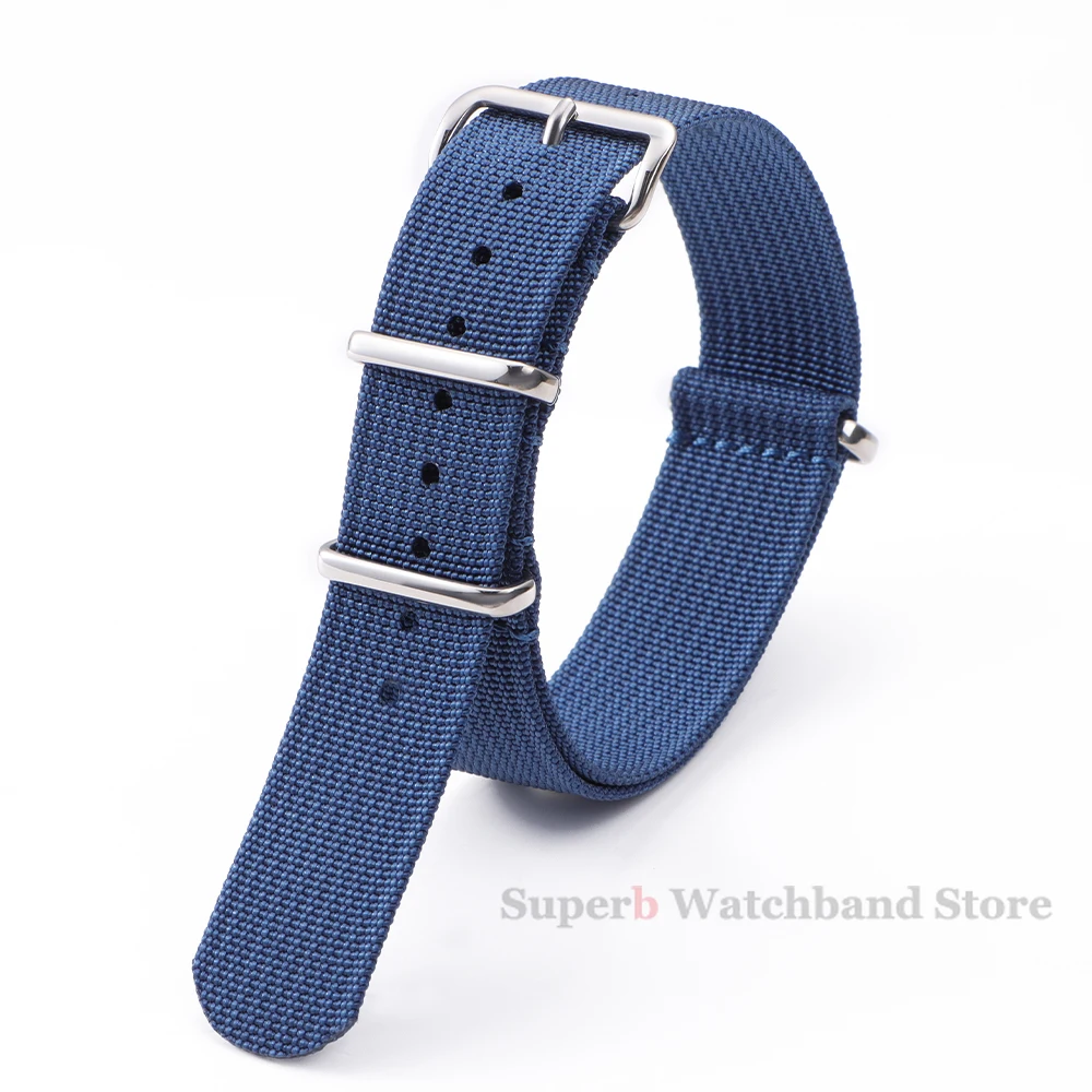 Tali Jam Tangan Nilon Olahraga untuk Wanita & Pria Tali Jam Tangan 18Mm 20Mm 22Mm Tali Olahraga Tentara Kain Nilon Gelang Jam Sabuk Gesper