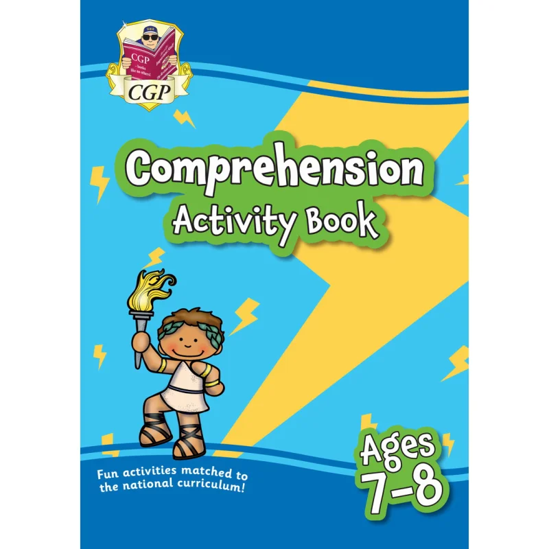 

New English Comprehension Activity Book For Ages 78 Perfect For Home Learning CGP Books 9781789087147