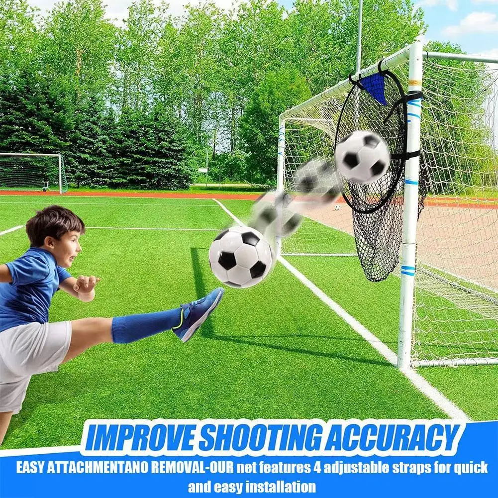 

Euro Soccer Goal Practice Training Target Portable Free Kick Net Youth Practice Equipment Multifunctional Outdoor Exercise