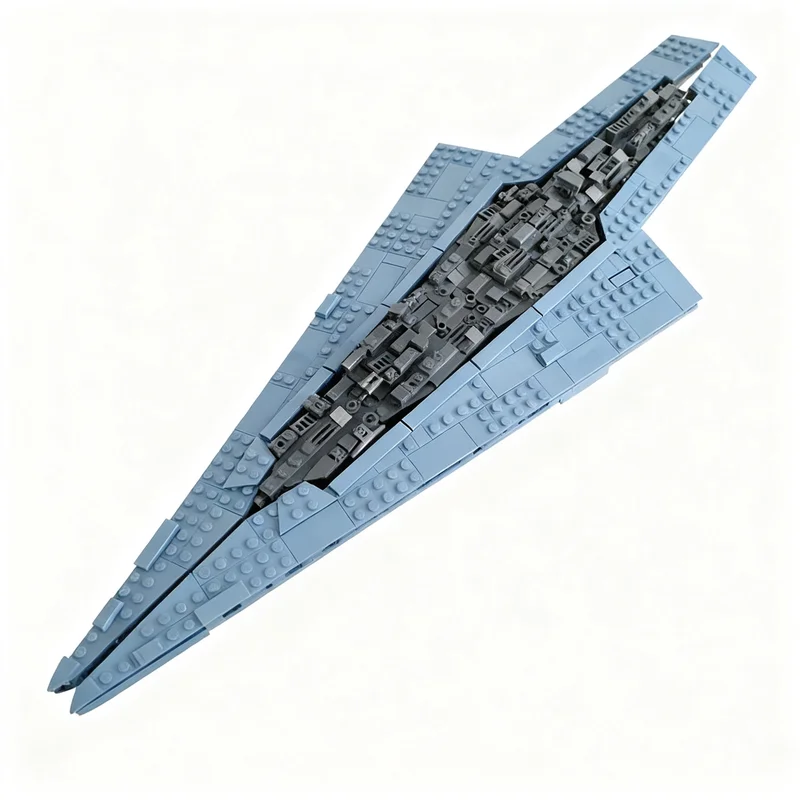 1000pcs MOC Midi-Scale Executor-Class Star Dreadnought Star Battle Model Building Blocks Christmas Gift Education Display Brick