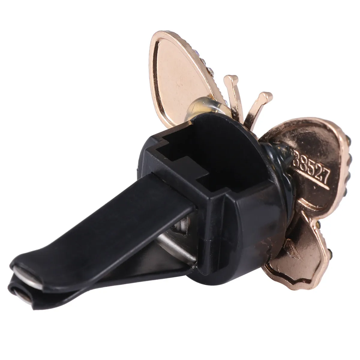 

Автомобильный ароматизатор-клипса с металлическими стразами, диффузор для ароматерапии, твердые духи, клипса на вентиляционную решетку, украшение для приборной панели автомобиля, случайный цвет