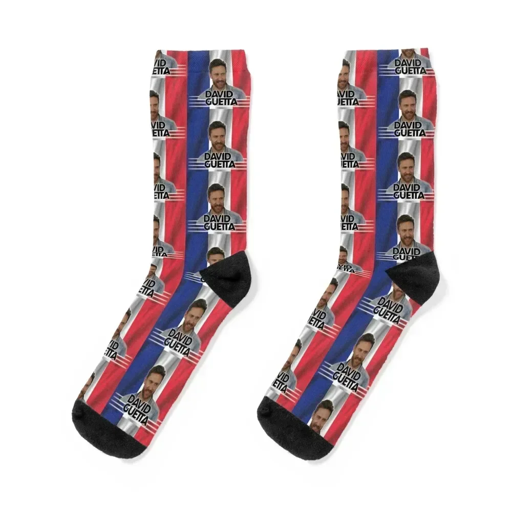 

David Guetta Socks designer brand Crossfit gifts fashionable Women Socks Men's kawaii retro basketball Mens Socks Women's