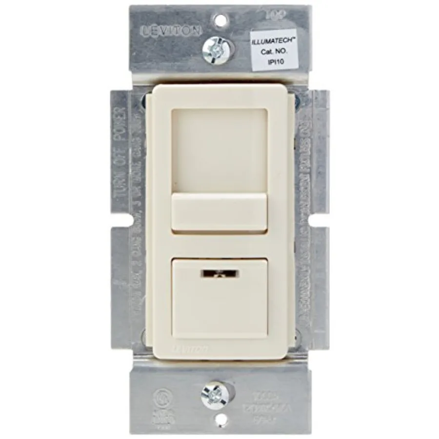

IllumaTech Dimmer Switch for Incandescent Bulbs IPI10-1LZ White
