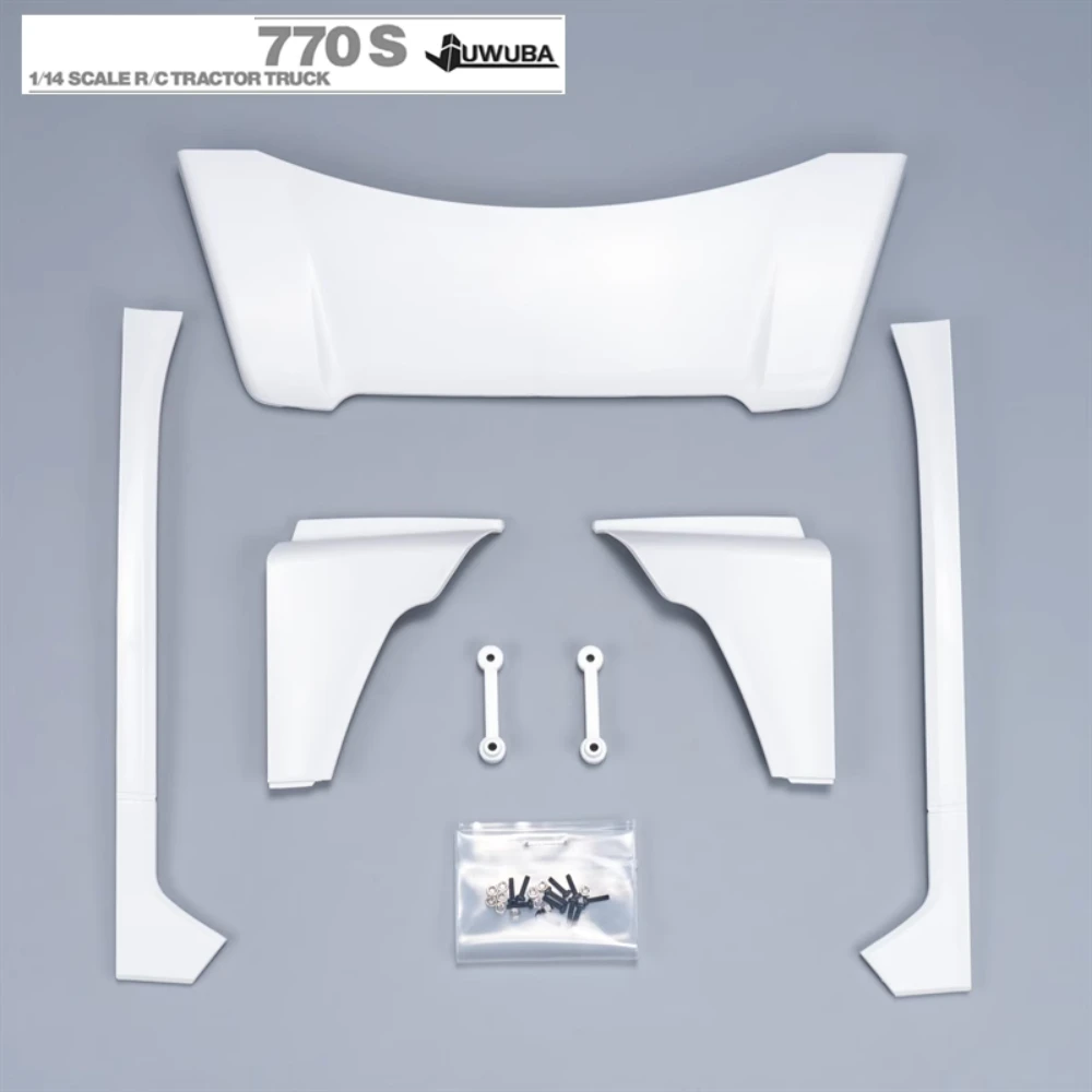 1/14 Narrow Body Tail Spoiler 770s Retrofit For Tamiya Tow Head Scania 770s 56368 Trailer Head Truck Adult Toy Diy Retrofit Car