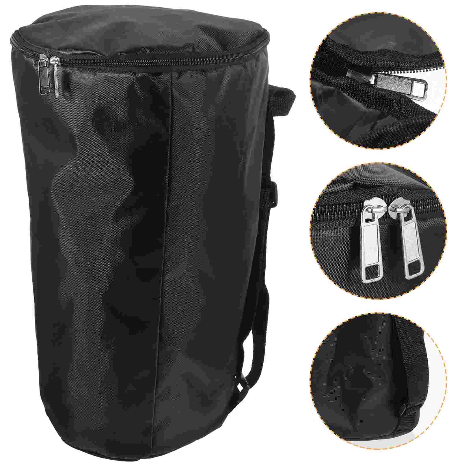 

8 Inch Tote Bag Drummer Plate Case Drumstick with Shoulder Strap Handbag Hammer Pad Carry Cymbal Carrying Gig