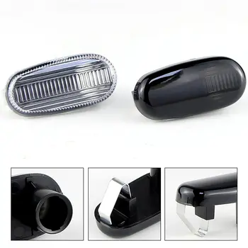 適用於阿爾法羅密歐 Mito 147 GT 147(改款前)和菲亞特 Bravo II MK2 的 2 件套轉向燈側標誌燈罩,OEM 編號:60683294 8 最佳銷售 菲亞特 Bravo 配件 - №2