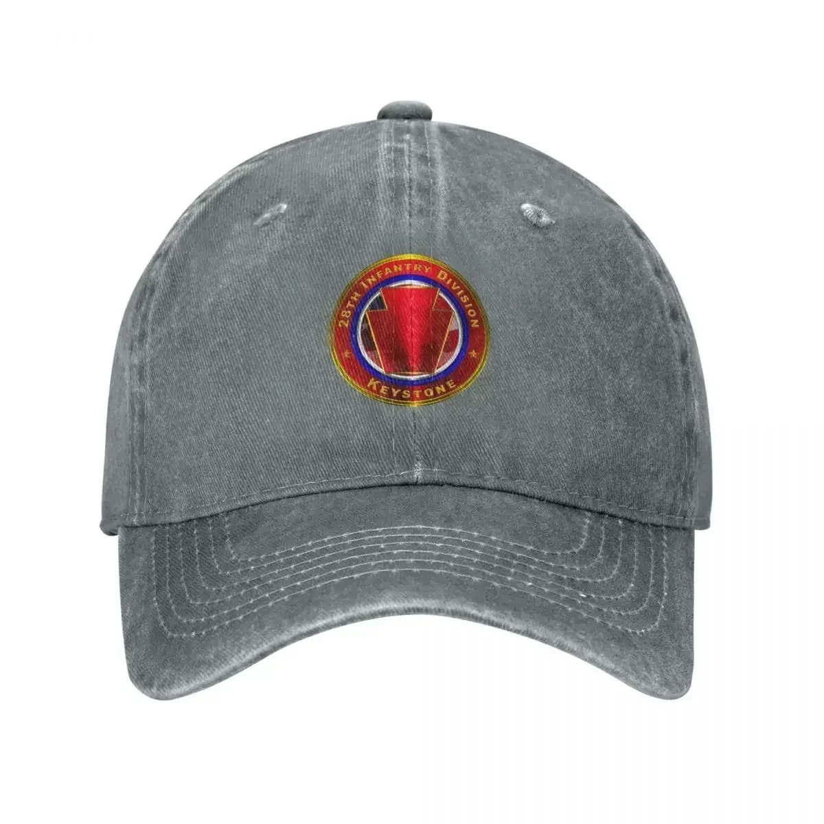 New 28th Infantry Division “Keystone” Baseball Cap Gentleman Hat Brand Man cap Men's Hats Women's