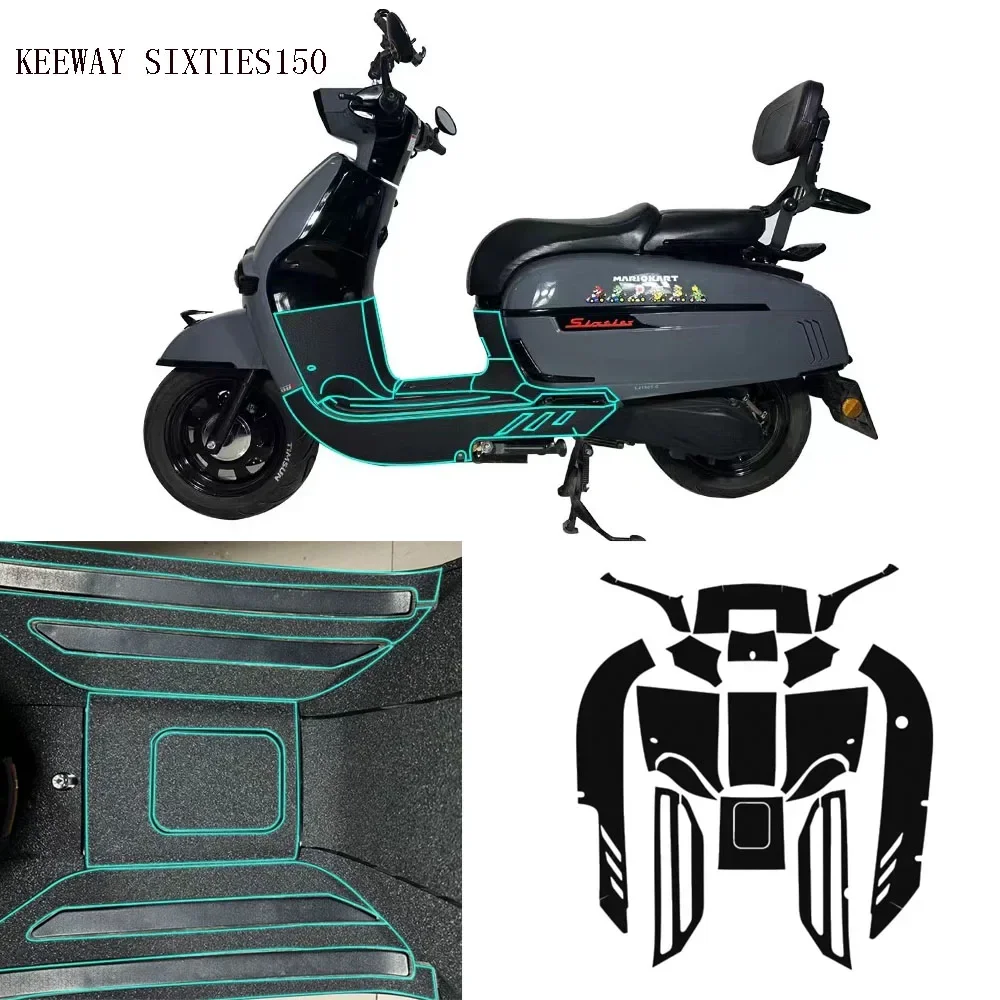 

Brand new suitable for KEEWAY SIXTIES150 motorcycle anti-wear protective film suitable for KEEWAY SIXTIES150 150i Keeway Sixties