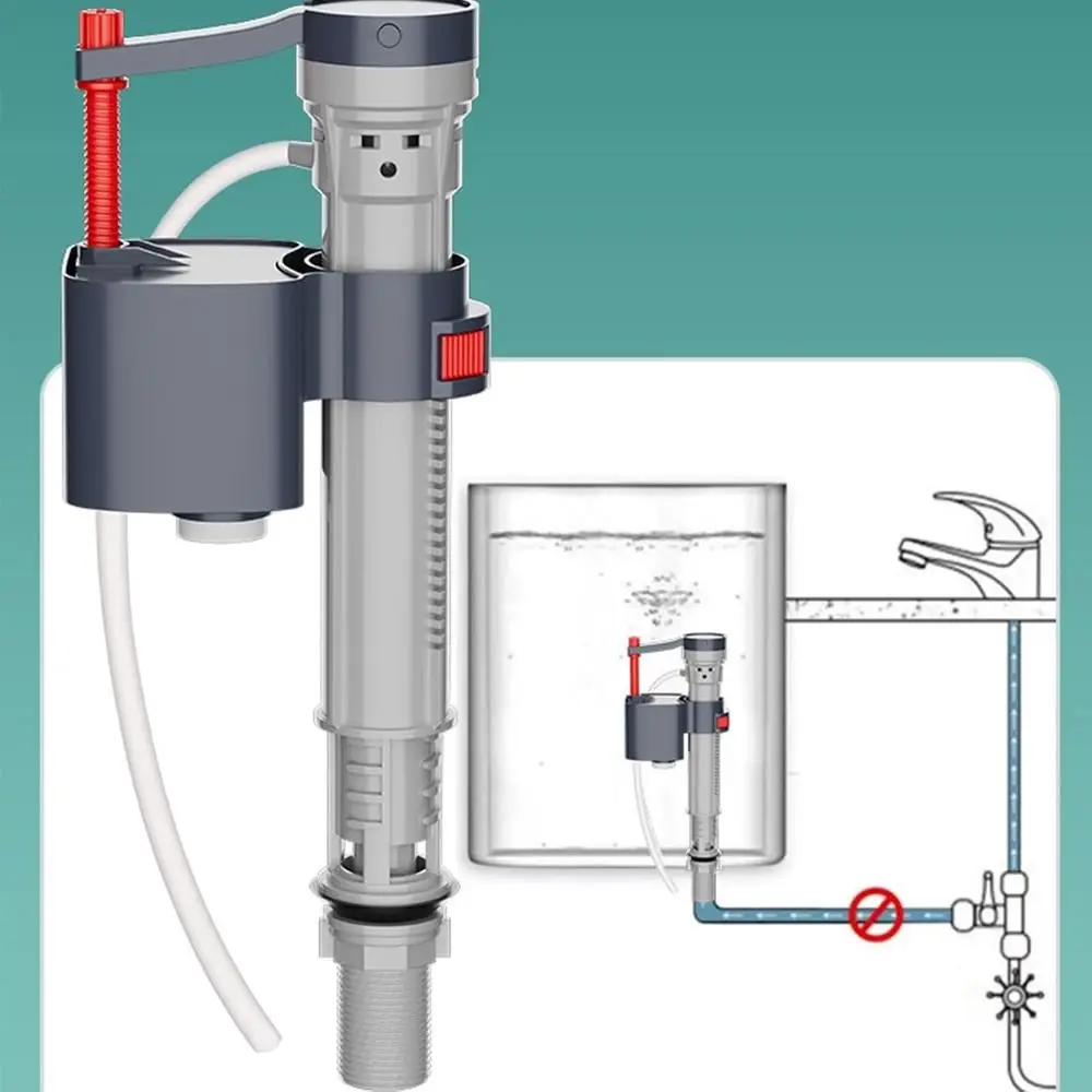 3pcs Flexible Toilet Refill Tube Durable Spare Parts Overflow Replacement Hose No Tools Required Fill Valve Refill Tube