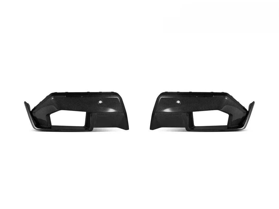 Dry Carbon Fiber Rear Diffuser and Rear Lip Spoiler for BMW G90 M5 2024-2025