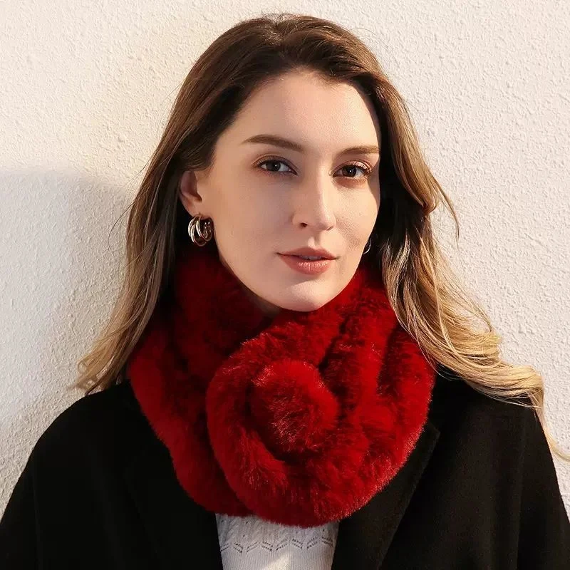 وشاح الشتاء للنساء الكشمير الدافئة بلون المرأة وشاح الاسلوب المناسب الاكسسوارات اليومية المرأة وشاح أنيق